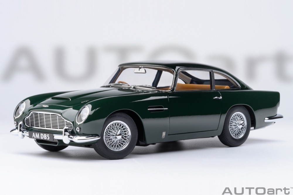 Aston Martin DB5 1964 British Racing Green Modèle Auto 1:18 Autoart