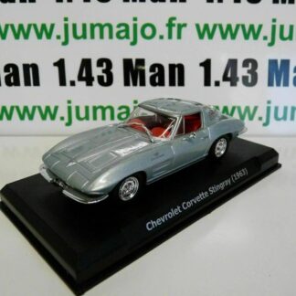 AP65 Voiture 1/43 IXO AUTO PLUS : CHEVROLET CORVETTE STINGRAY 1963