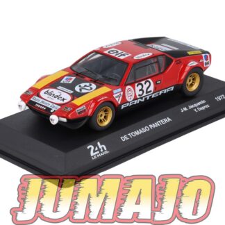 24H223 Voiture 1/43 IXO 24 Heures Mans DE TOMASO Pantera 1972 J-M.Jacquemin #32