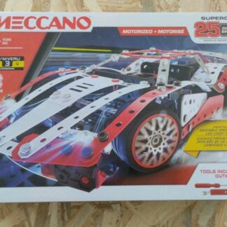 Meccano 21202 Supercar motorisé 25 modèles en 1 ( rouge )
