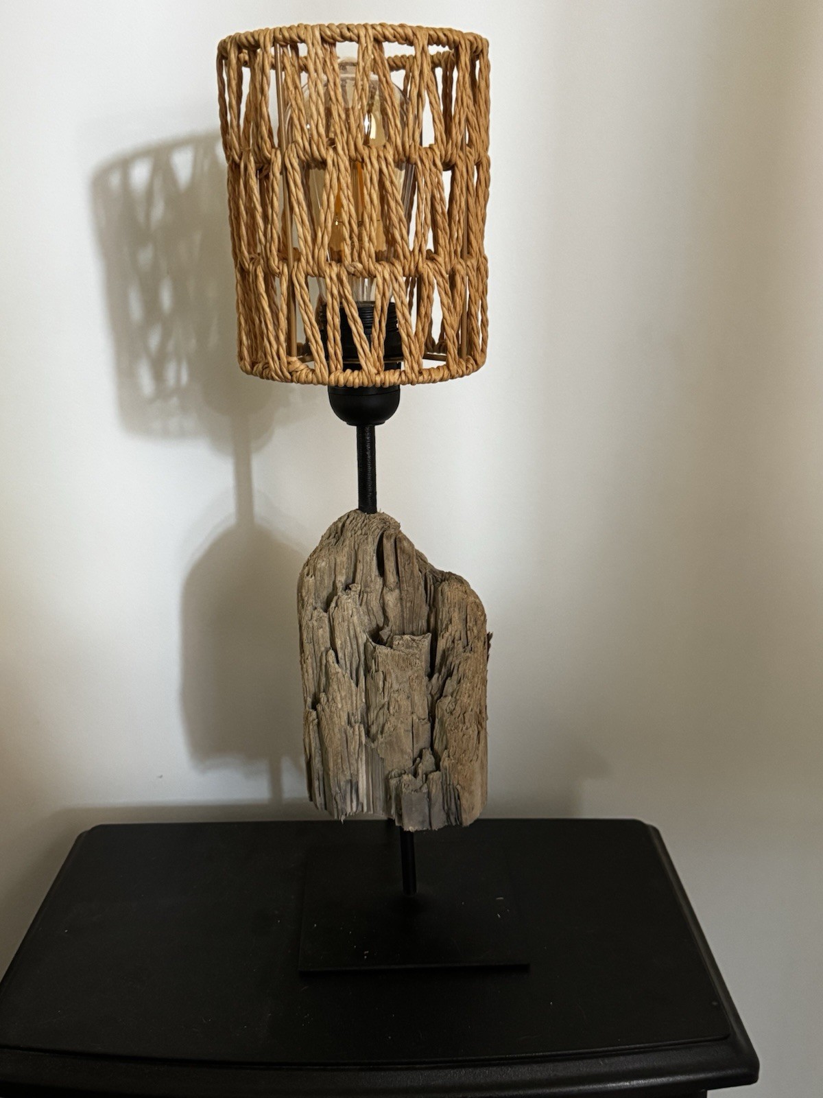 Lampe Bois Flotté Art&Deco