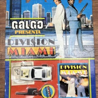 VINTAGE MIAMI VICE WHITE FERRARI TESTAROSSA 1980'S GALGO 1982 Division Miami NEW