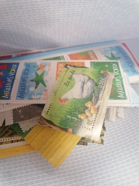 Faciale Lot De 100 Timbres à 0.50 Euros