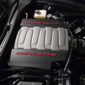 RED C7 Engine Cover Plastic Letters 2014-2019 Chevy Corvette Stingray NOT VINYL