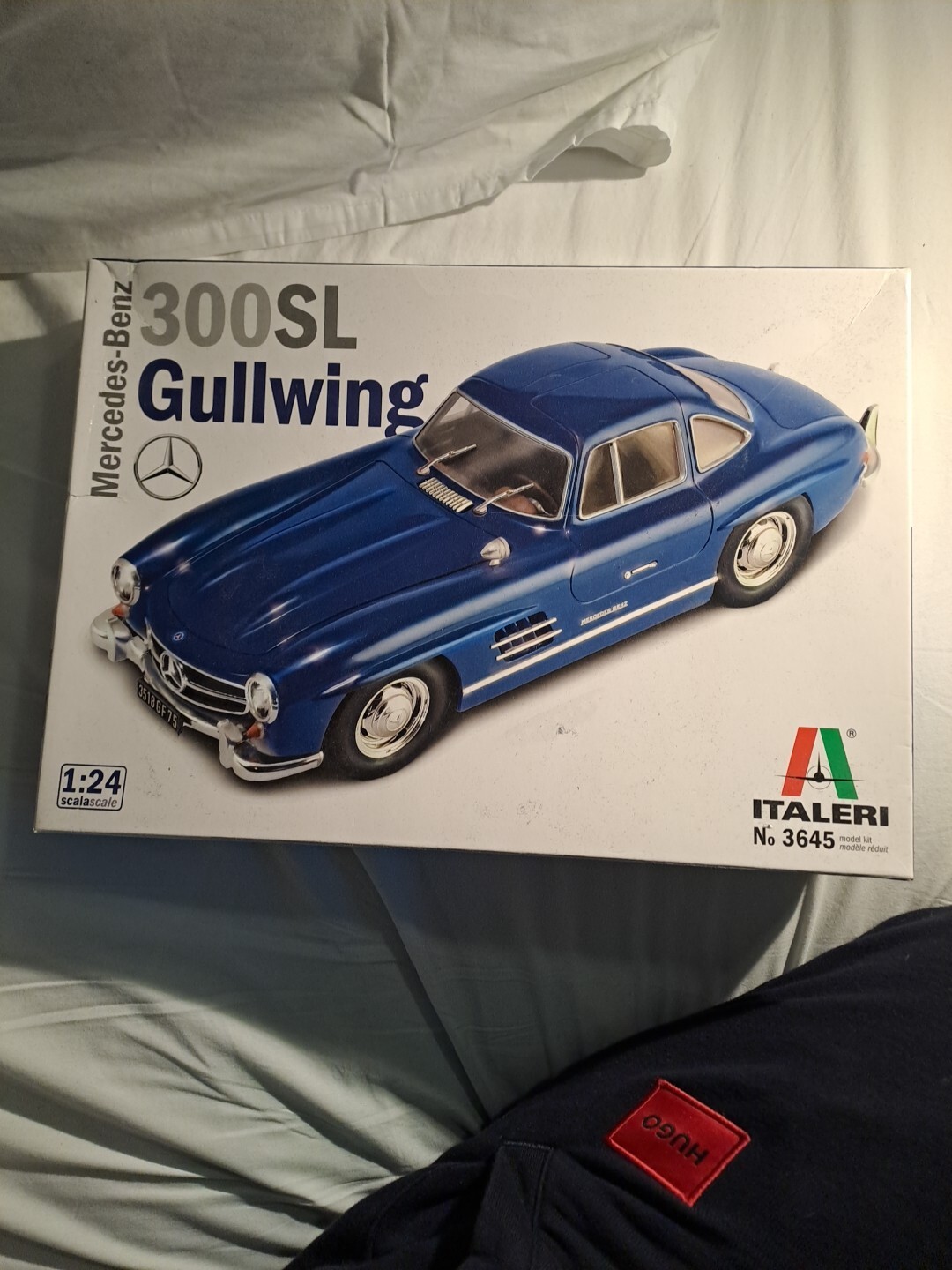 maquette 1/24 MERCEDES-BENZ 300 SL GULLWING BOITE JAMAIS OUVERTE