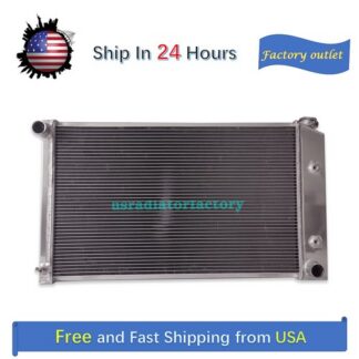 Aluminum Radiator For 1970-1981 Pontiac Firebird Trans Am Esprit Formula 3Rows