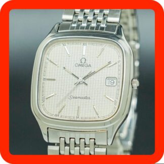Vintage [NEUF] OMEGA SEAMASTER Cal.1430 196.0311 Date Silver Square Date Men