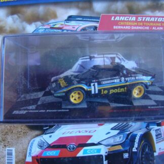 1/43 ALTAYA VAINQUEURS DE RALLYE LANCIA STRATOS DARNICHE CRITERIUM DE TOURAINE