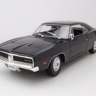 Dodge Charger R/T 1969 Noir Maisto Modèle Réduit 1:18