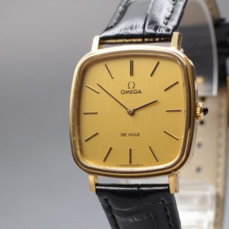 Montre Homme Vintage 1970s Omega De Ville Cal.625 Gold Dial Hand-Wind [Near...