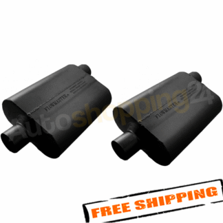 Flowmaster 42542 Set of 2 2.5" Center In/Offset Out 40 Series Chambered Mufflers