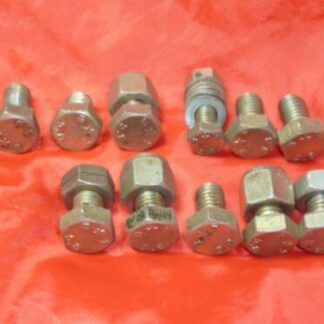 FERRARI VINTAGE PARTS BOLTS LOCKING NUTS NICE CONDITION B*T LOT OF 11 ORIGINAL