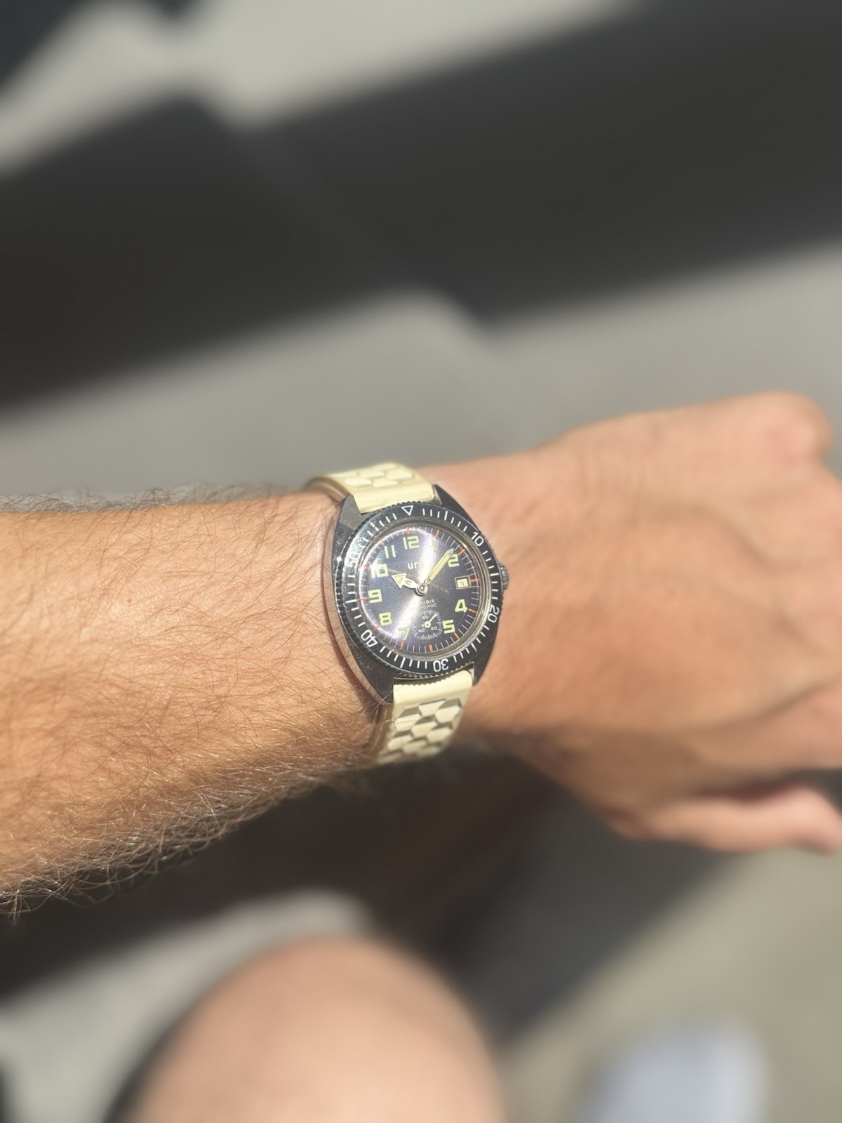 Montre vintage – mécanique 17 rubis – calibre soviétique 2609 – plongeuse 70’s