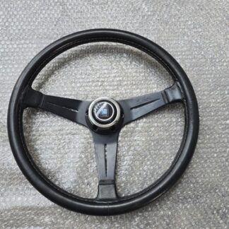 VINTAGE NARDI STEERING WHEEL GREAT GENUINE PART BMW E30 E28 190E  og 1980 380mm