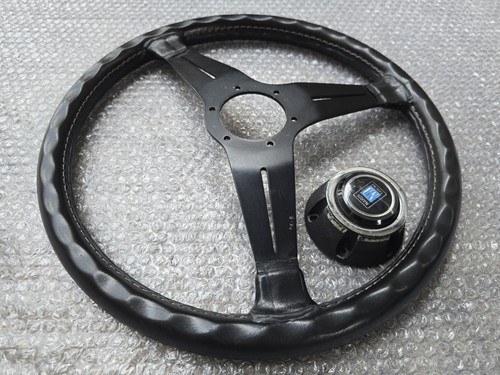 VINTAGE NARDI STEERING WHEEL GREAT GENUINE PART BMW E30 E28 190E og 1980 380mm