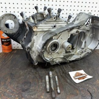 82-84 Harley Ironhead Engine Case BottomEnd Motor Crankcase Matching Numbers 405