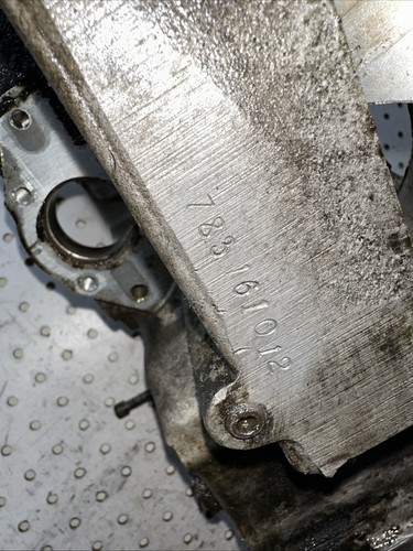 82-84 Harley Ironhead Engine Case BottomEnd Motor Crankcase Matching Numbers 405