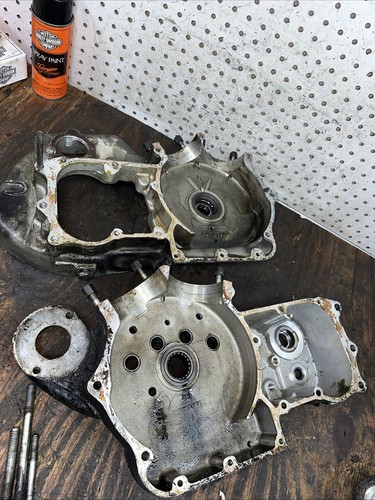 82-84 Harley Ironhead Engine Case BottomEnd Motor Crankcase Matching Numbers 405