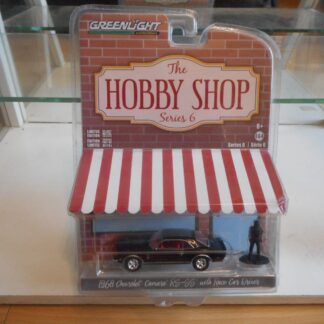 Greenlight Hobby Shop 1968 Chevrolet Camaro RS-SS en noir au 1:64 sous blister