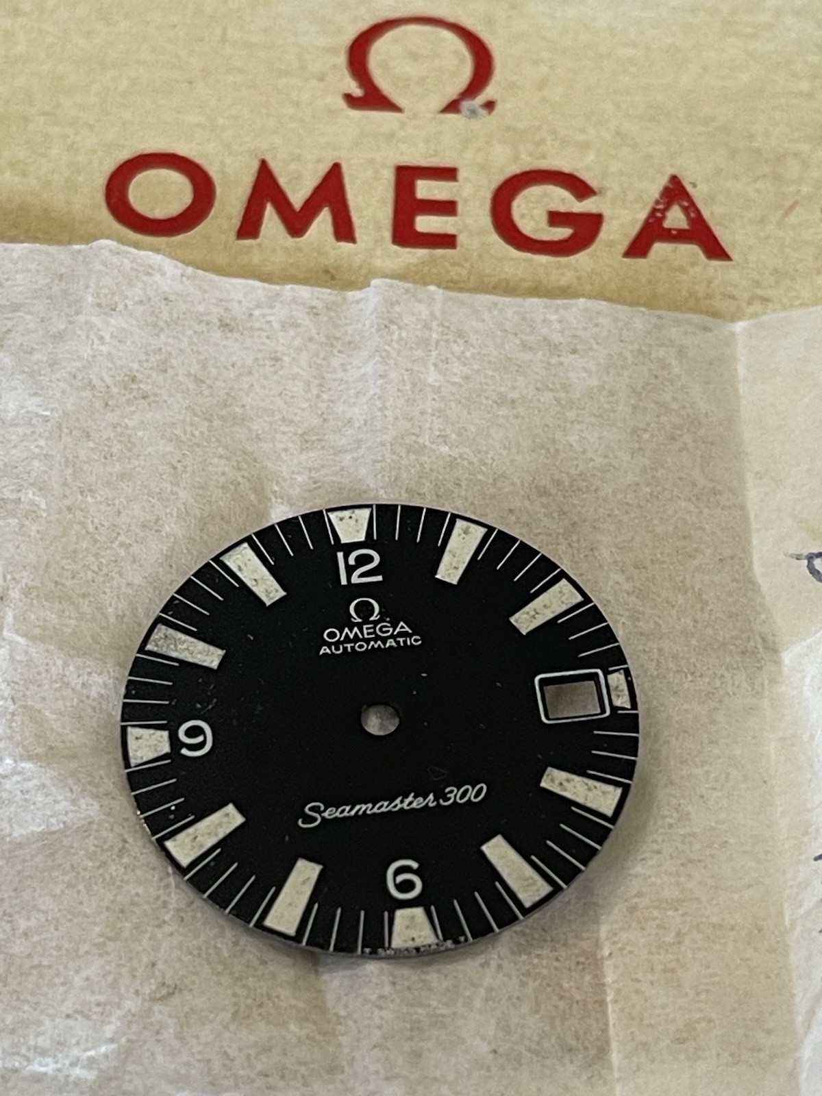 Rare Cadran Omega Seamaster 300 Automatic 1968 Vintage Stock