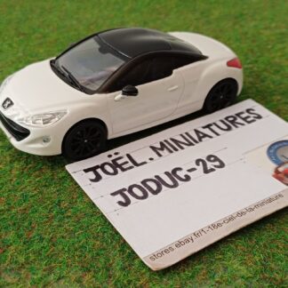 PEUGEOT RCZ 2013 blanc toit noir 1/43 NOREV 473868 voiture miniature collection