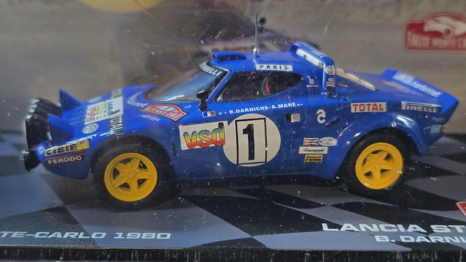 LANCIA Stratos HF Rallye Monte Carlo 1980 #1 Darniche VSD Chardonnet IXO A 1:43