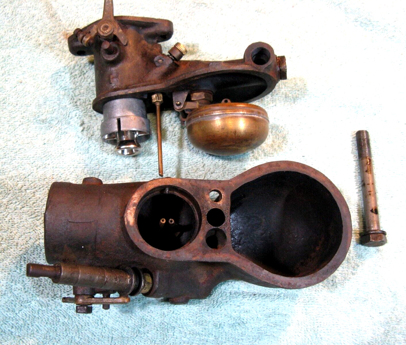 Rare 1928 Holley Double Venturi Carburetor for 1928-31 Ford Model A W/Gasket Set