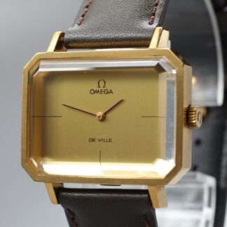 Montre Homme Vintage "N MINT" OMEGA Deville 625 TV ANDREW GRIMA Gold...