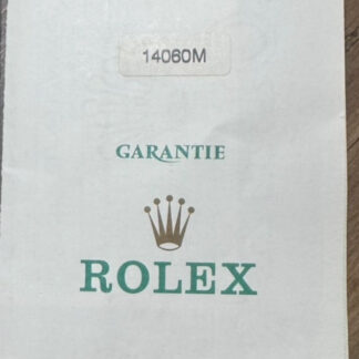 VINTAGE AUTHENTIQUE ROLEX 14060 SUBMARINER montre papier 888 K817376 2002' 25...