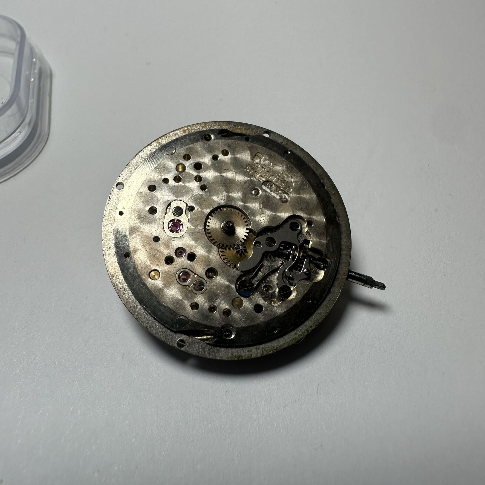 Rolex Big Datejust Bubbleback Brevet Montre Vintage RARE