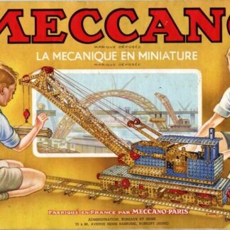 Meccano. Manuel ancien. Modèle 4 de 1953.