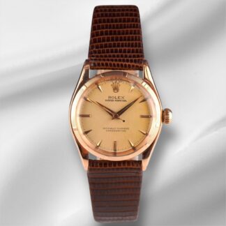 Montre Rolex Vintage Oyster Perpetual 31Mm 18K Or Jaune Réf 6549