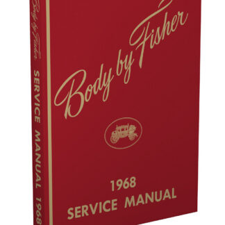 1968 Camaro And Firebird Corps Atelier Manuel 68 Z28 Rs Ss 400 Ho Sprint 350