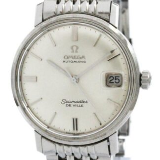 Omega Seamaster De Ville Ref.166.020 Vintage Date Argent Automatique Montre