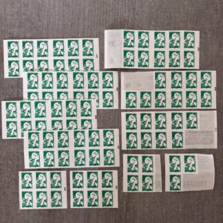 8 carnets 96 timbres lettre verte 20 g- Validité permanente valeur faciale 133€