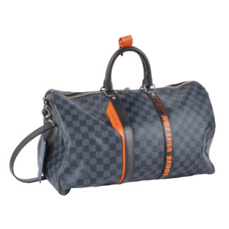 LOUIS VUITTON N40166 Keepall Race 45 Damier Cobalt Bandouliere OP: 2750 €