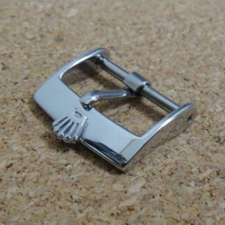 Ancienne pièce de montre Rolex vintage boucle 16 mm en acier inoxydable...