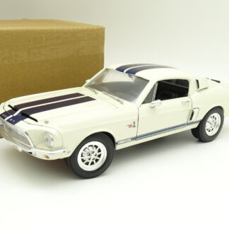 Road Signature SB 1/18 - Ford Mustang Shelby GT 500 K 1968 Blanche
