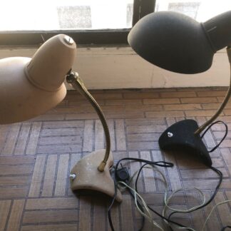 Lampe de bureau vintage - vers 1970 - lot de deux
