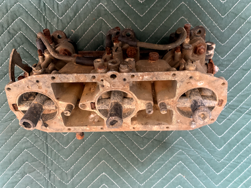 PORSCHE 911 T ENGINE CARBURETOR ZENITH 40TIN W INTAKE MANIFOLD 1967-69 PARTS