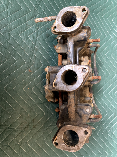PORSCHE 911 T ENGINE CARBURETOR ZENITH 40TIN W INTAKE MANIFOLD 1967-69 PARTS