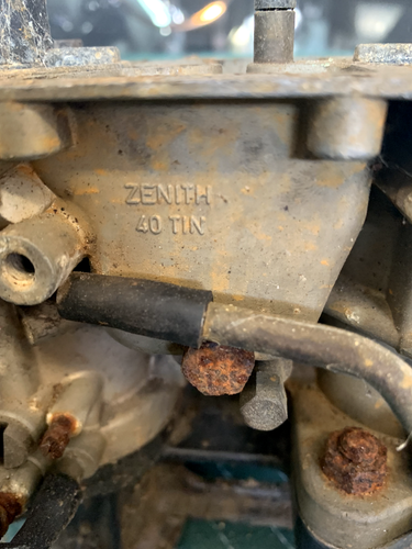 PORSCHE 911 T ENGINE CARBURETOR ZENITH 40TIN W INTAKE MANIFOLD 1967-69 PARTS