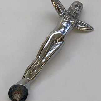 RARE authentique BOUCHON DE RADIATEUR MASCOTTE AUTOMOBILE FEMME NUE vintage
