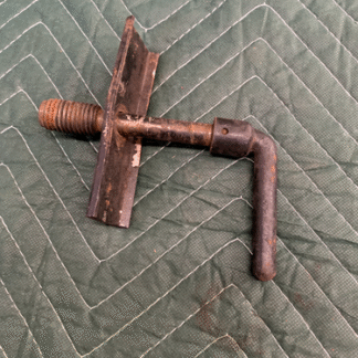 ORIGINAL JAGUAR XKE E TYPE SERIES 1 2 OTS FHC BOOT TOOLS SPARE TIRE HOLD DOWN