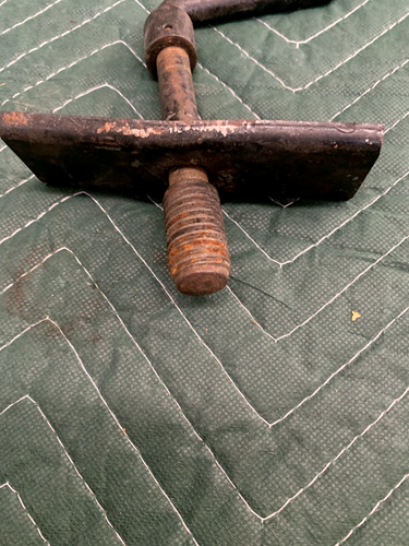 ORIGINAL JAGUAR XKE E TYPE SERIES 1 2 OTS FHC BOOT TOOLS SPARE TIRE HOLD DOWN – Image 4