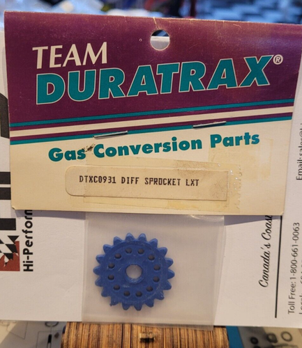 Team Duratrax DTXC0931 Diff Sprocket for Losi LXT Conversion rare Vintage Part