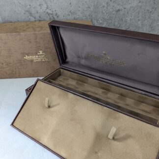 Boîtier de montre vintage Jaeger Lecoultre présentoir rare en bon état