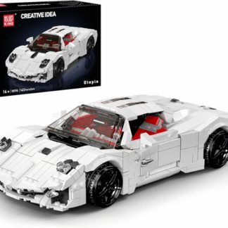 Classic Supercar Building Blocks Set, Racing Model Car Kits, Collectible Sports