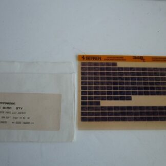 Vintage 1990 Ferrari 348 TS TB Factory Spare Parts Catalogue Microfiche OEM