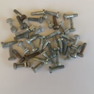 MECCANO LOT DE 20 BOULONS PIVOTS A 2 ECROUS ref 147 b